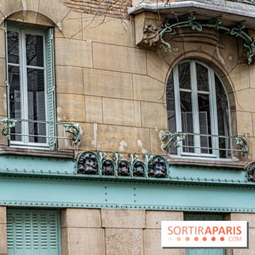 Le Castel Béranger par Hector Guimard - immeuble Art Nouveau de Paris -  A7C5033