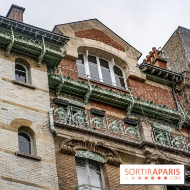 Le Castel Béranger par Hector Guimard - immeuble Art Nouveau de Paris -  A7C5034