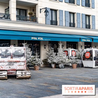 Papa Pool, le restaurant d'Arnaud Delvenne et Stéphane Rotenberg à Clamart - terrasse d'hiver