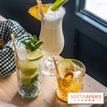 Papa Pool, le restaurant d'Arnaud Delvenne et Stéphane Rotenberg à Clamart -  cocktails