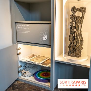 Musée Bourdelle rénové -  salle des techniques - jeux enfants