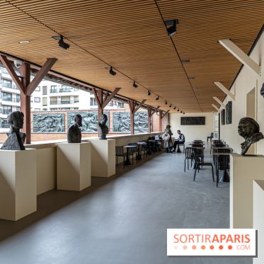 Musée Bourdelle rénové -  terrasse - café - restaurant Rhodia