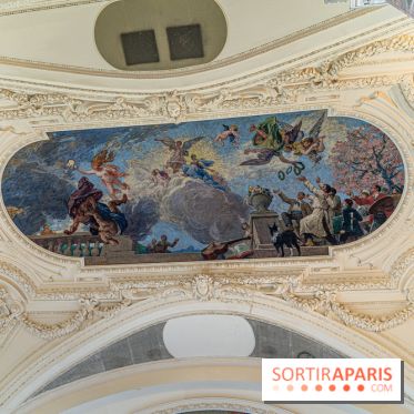 Petit Palais - Collection permanente  -  fresque plafond - Humbert, Jacques Ferdinand