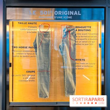 Une œuvre en denim pour l'anniversaire du Levi's 501