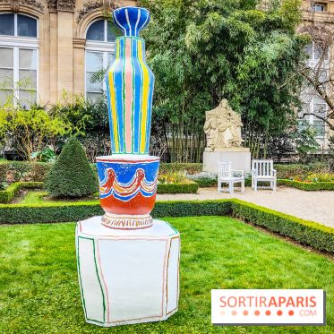 Exposition à l'Assemblée nationale : Alexandre Benjamin Navet décore la cour du Palais Bourbon  - IMG20230320095512