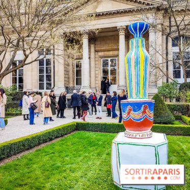 Exposition à l'Assemblée nationale : Alexandre Benjamin Navet décore la cour du Palais Bourbon  - IMG20230320095354