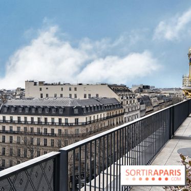 Bar Perché, café littéraire - terrasse du Printemps Haussmann  - B5FFB4C6 3B10 4491 B378 114B3E7E4891