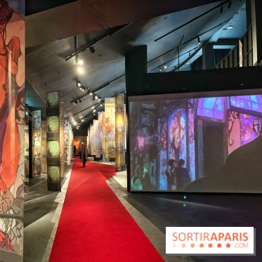 Eternal Mucha, l'incroyable exposition sur l'Art nouveau débarque au Grand Palais Immersif - IMG 1205