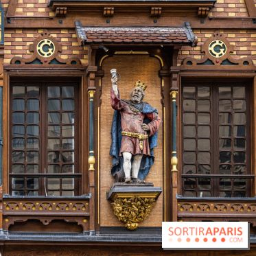 Façade alsacienne classée à Paris - McDo Saint-Lazare