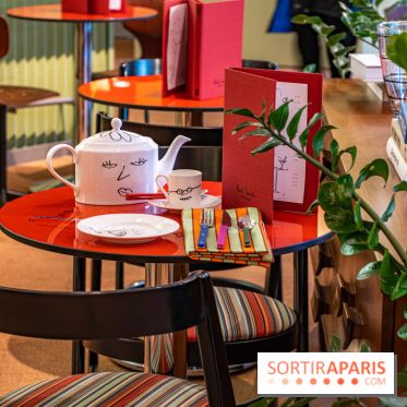 Café Paul Smith, le créateur de mode s'approprie le Café Vert du Printemps Haussmann