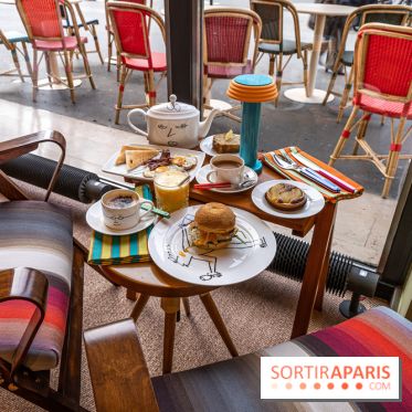 Café Paul Smith, le créateur de mode s'approprie le Café Vert du Printemps Haussmann