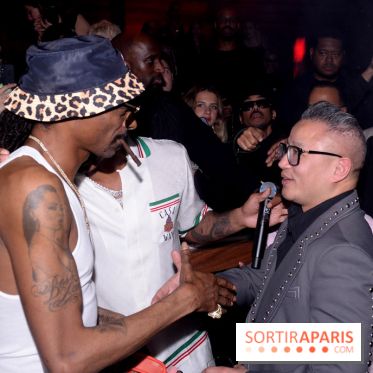 © Rachid Bellak - Snoop Dogg et Felix Wu le patron de l'arc (1)