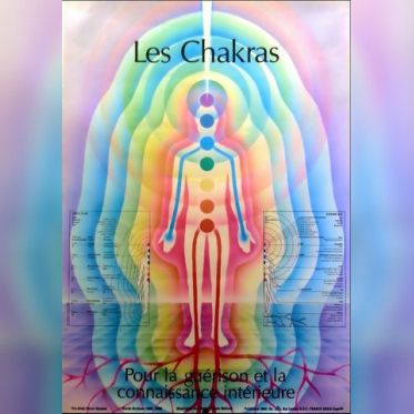 Le centre relaxant H2E et Gîte des Prés de Garnes - poster chakras french