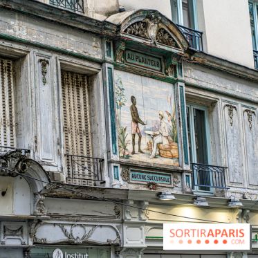 L'historique enseigne Au Planteur côté Montorgueil