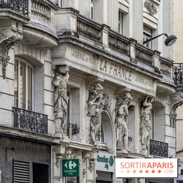 Façade immeuble Journal du Soir - La France