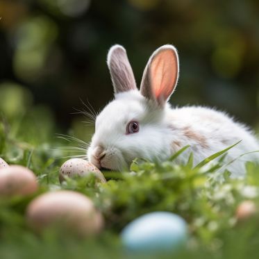 Visuels chasse aux oeufs de Pâques  - Chasse aux oeufs de Pâques lapin (2)