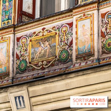 La façade de l’immeuble Anatole Jal pour Pierre-Jules Jollivert - Cité Malesherbes