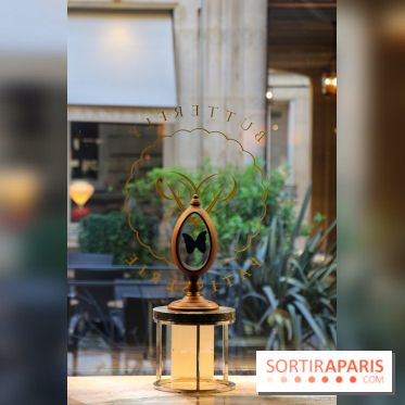 Butterfly Pâtisserie de Matthieu Carlin à l'Hôtel de Crillon - Oeuf de Pâques 2023