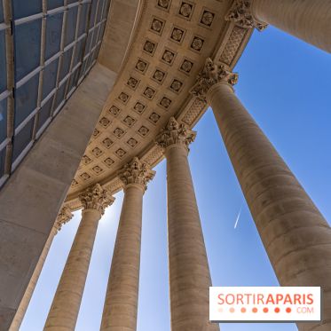 Le panorama du Panthéon - l'une des plus belles vues de Paris à 360° - colonnes