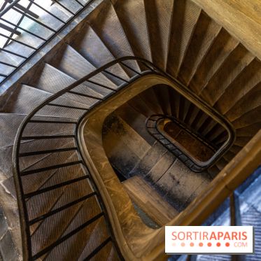 Le panorama du Panthéon - l'une des plus belles vues de Paris à 360° - escalier