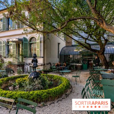 Le café - Salon de thé et terrasse Rose Bakery au Musée de la Vie Romantique  -  A7C9266 HDR