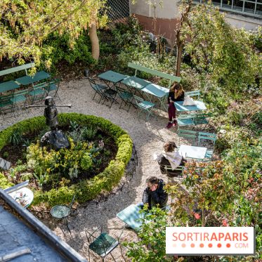 Le café - Salon de thé et terrasse Rose Bakery au Musée de la Vie Romantique  -  A7C9347
