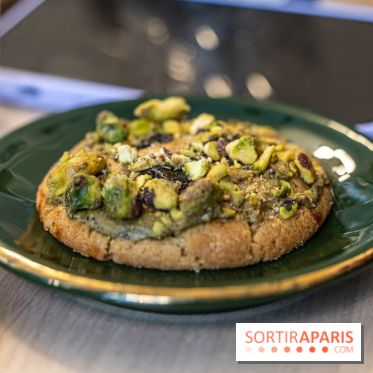 Sain Gravilliers - le nouvelle boulangerie et salon de thé du 3e à Paris - Cookie pistache 