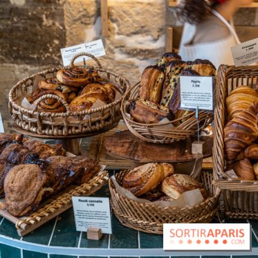 Sain Gravilliers - le nouvelle boulangerie et salon de thé du 3e à Paris - Viennoiseries 