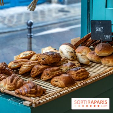 Sain Gravilliers - le nouvelle boulangerie et salon de thé du 3e à Paris - Viennoiseries - pain au chocolat