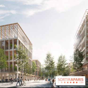 Jeux Olympiques de Paris 2024 : chantier du village des athlètes - MicrosoftTeams image