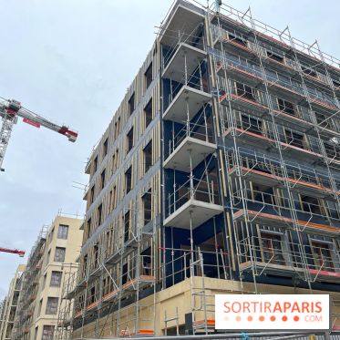 Jeux Olympiques de Paris 2024 : chantier du village des athlètes - IMG 1222