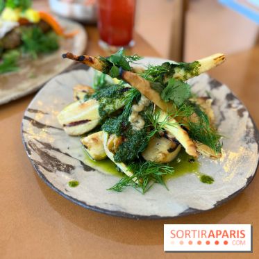 Jolia - Panais confits et grillés