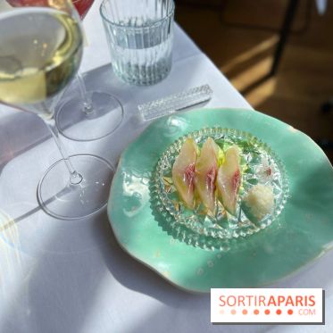 Alice Arnoux au Perchoir Ménilmontant - Sashimi de mulet