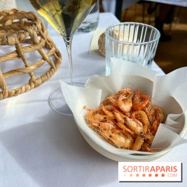 Alice Arnoux au Perchoir Ménilmontant - Crevettes frites