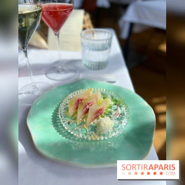 Alice Arnoux au Perchoir Ménilmontant - Sashimi de mulet