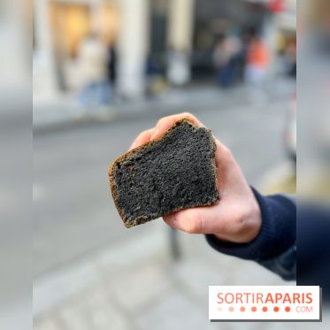 O-Komé - Chiffon cake sésame noir