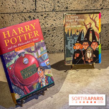 Harry Potter l'exposition livres