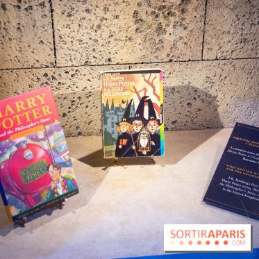 Harry Potter l'exposition livre