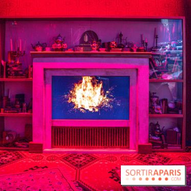 Harry Potter l'exposition divination cheminée cheminette