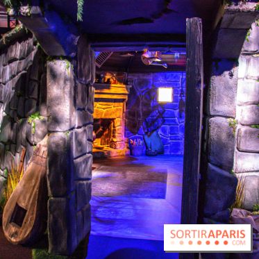 Harry Potter l'exposition cabane de hagrid