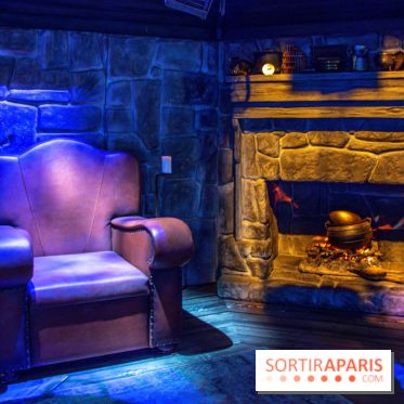 Harry Potter l'exposition cabane de hagrid