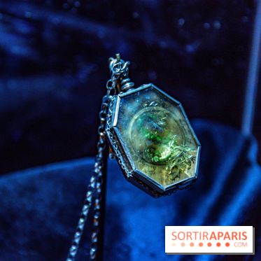Harry Potter l'exposition horcruxe pendentif serpentard
