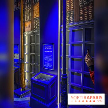Harry Potter l'exposition baguette
