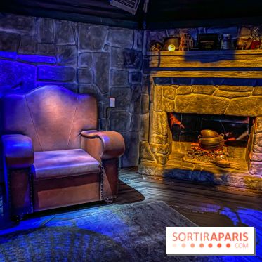 Harry Potter l'exposition cabane de hagrid