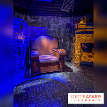 Harry Potter l'exposition cabane de hagrid