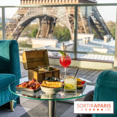 10e Ciel, le bar en rooftop éphémère du Pullman Tour Eiffel -  A7C1199