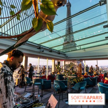 10e Ciel, le bar en rooftop éphémère du Pullman Tour Eiffel -  A7C1300