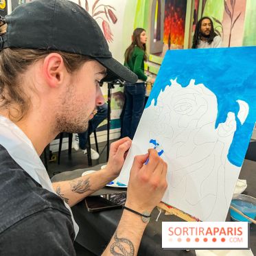 Brunch & paint, l'insolite brunch créatif de la Galerie Wawi - 984D094E FA02 4785 9302 26DB38E22385