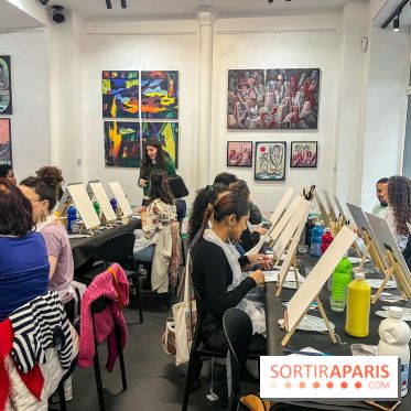 Brunch & paint, l'insolite brunch créatif de la Galerie Wawi - AB36EFF5 3C31 4087 B6BB E744618D15BB