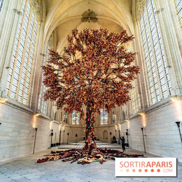 Arbre de vie de Joana Vasconcelos au Château de Vincennes